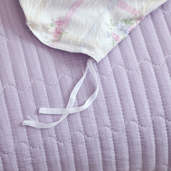 91家纺网 家纺一手货源 找家纺 仟网汇 2025新款亲肤皱皱棉四件套皱皱纱四件套 时恋