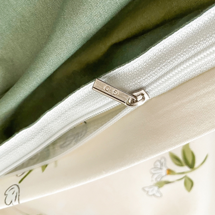 91家纺网 家纺一手货源 找家纺 港岛妹妹 2025年春夏新款芦荟棉印花四件套 仙草