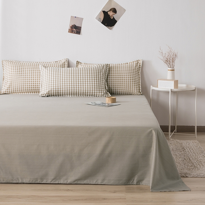 91家纺网 家纺一手货源 找家纺 港岛妹妹 2025年春夏新款芦荟棉印花四件套 驼小格