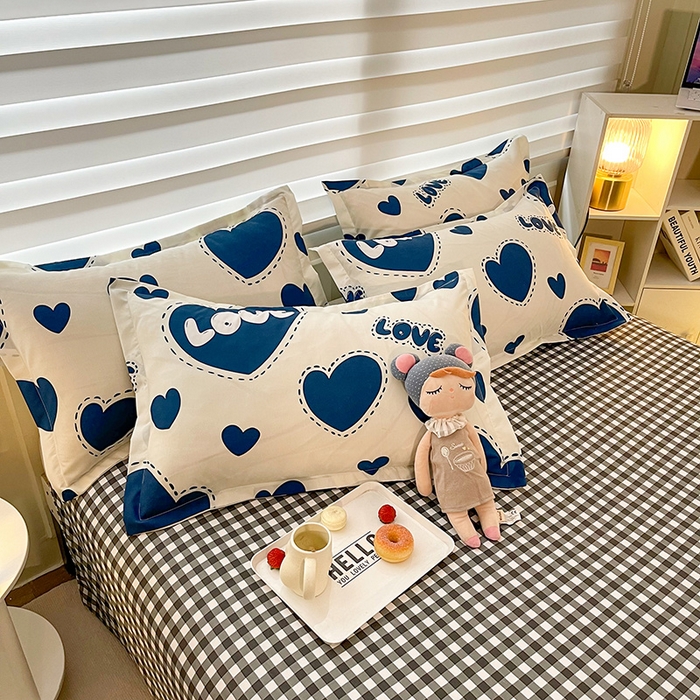 91家纺网 家纺一手货源 找家纺 港岛妹妹 2025年春夏新款芦荟棉印花四件套 誓言