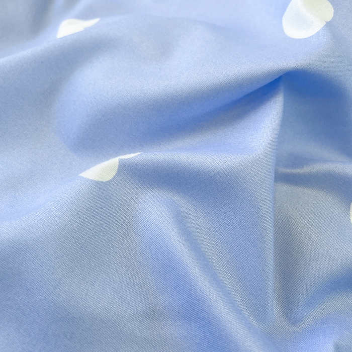 91家纺网 家纺一手货源 找家纺 港岛妹妹 2025年春夏新款芦荟棉印花四件套 心动-蓝