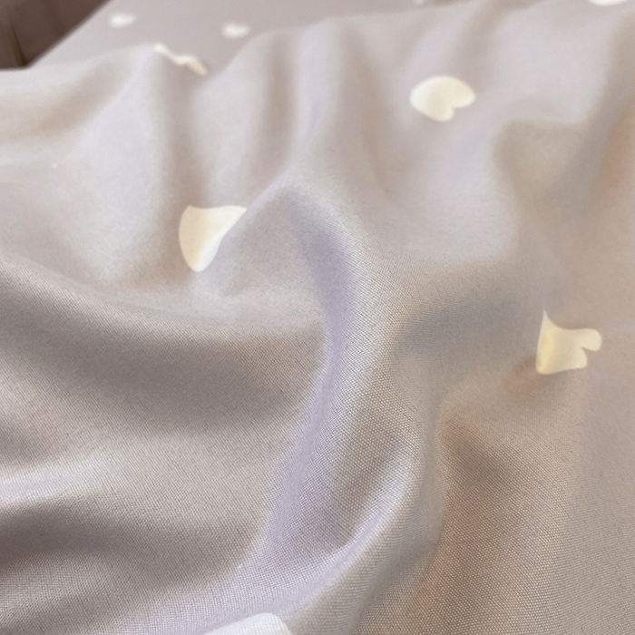 91家纺网 家纺一手货源 找家纺 港岛妹妹 2025年春夏新款芦荟棉印花四件套 心动-灰