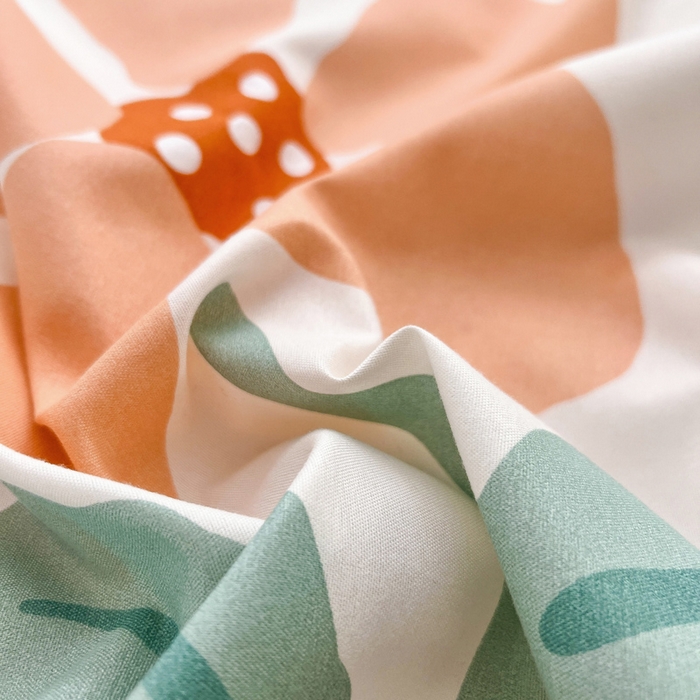 91家纺网 家纺一手货源 找家纺 港岛妹妹 2025年春夏新款芦荟棉印花四件套 馥郁