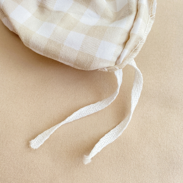 91家纺网 家纺一手货源 找家纺 雅阁尔家纺2025新款无印良品风棋盘格贴标四件套 米小格