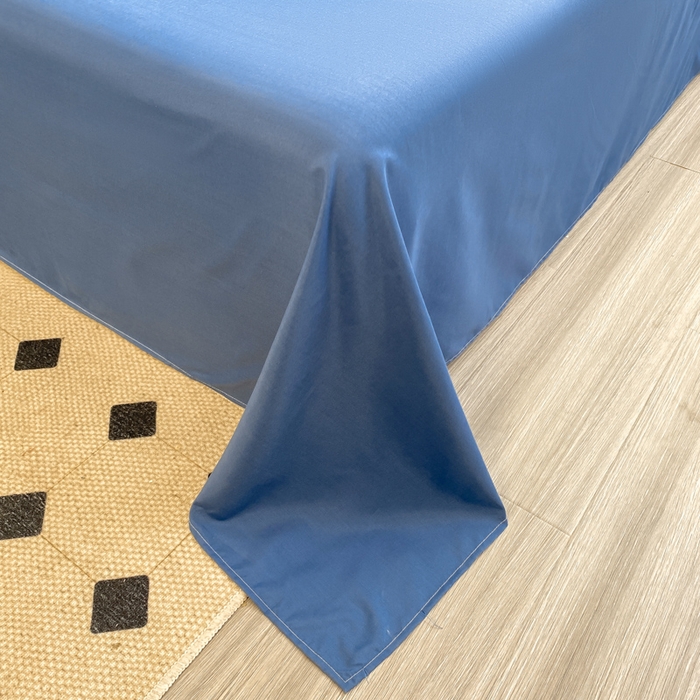 91家纺网 家纺一手货源 找家纺 雅阁尔家纺2025新款无印良品风棋盘格贴标四件套 魔方格