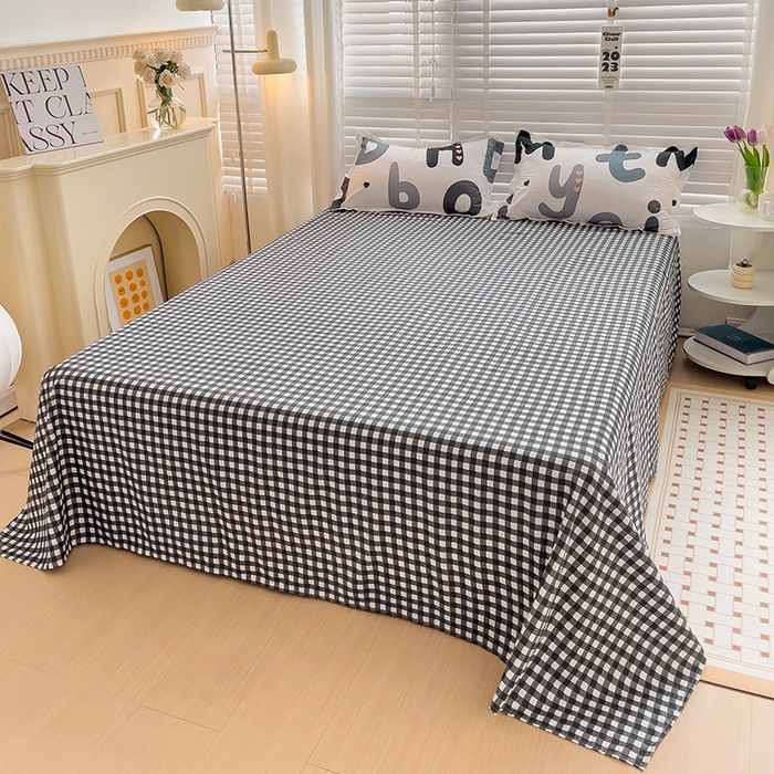 91家纺网 家纺一手货源 找家纺 港岛妹妹 2025年春夏新款芦荟棉印花四件套 维卡