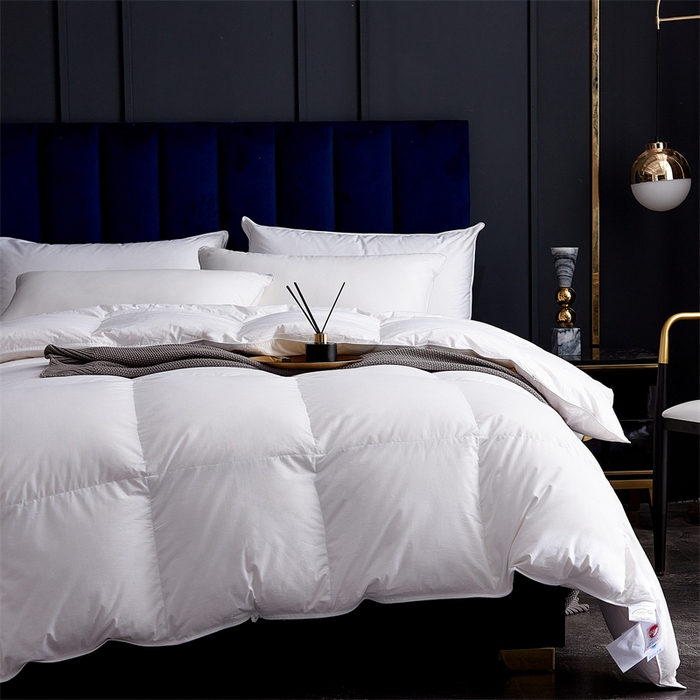 91家纺网 家纺一手货源 找家纺 （总）呆头鹅羽绒工厂店 2025新款全棉羽丝绒标准被 白鹅绒鸭绒被子被芯羽绒工厂店