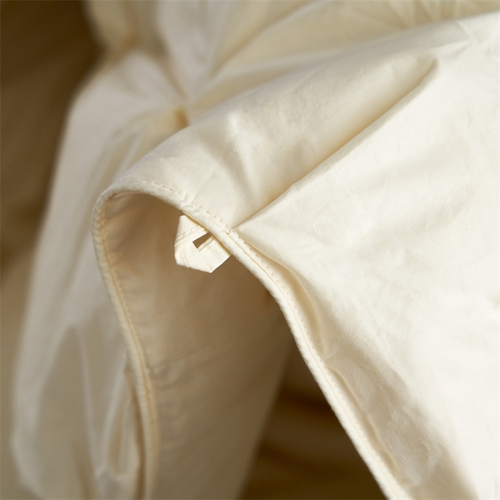 91家纺网 家纺一手货源 找家纺 呆头鹅羽绒工厂店 2025新款全棉羽丝绒扭花被 白鹅绒鸭绒被子被芯羽绒工厂店 黄色