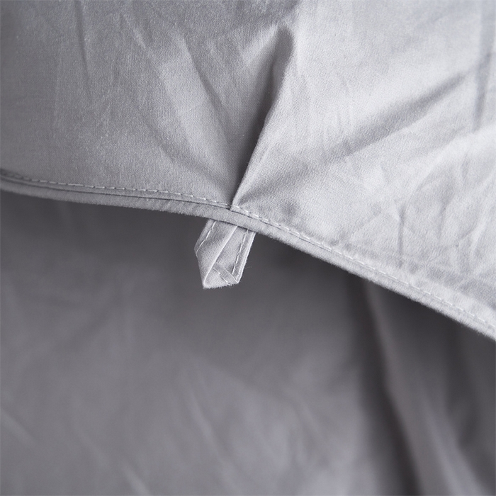 91家纺网 家纺一手货源 找家纺 呆头鹅羽绒工厂店 2025新款全棉羽丝绒扭花被 白鹅绒鸭绒被子被芯羽绒工厂店 灰色