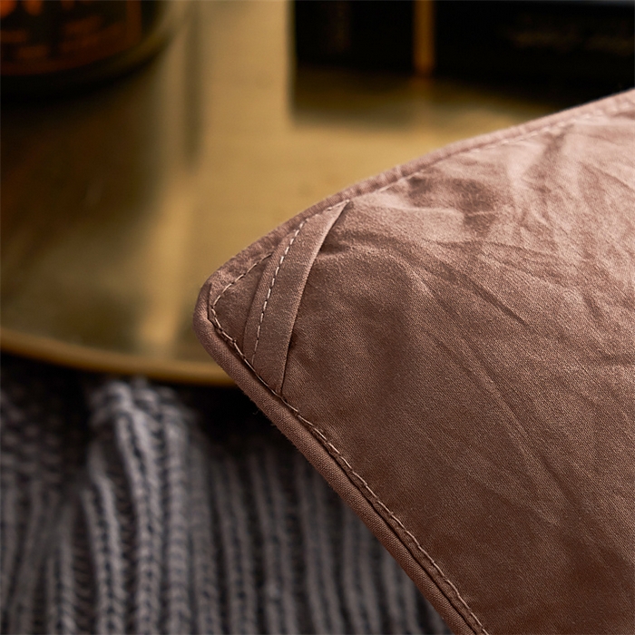 91家纺网 家纺一手货源 找家纺 呆头鹅羽绒工厂店 2025新款全棉羽丝绒扭花被 白鹅绒鸭绒被子被芯羽绒工厂店 咖色