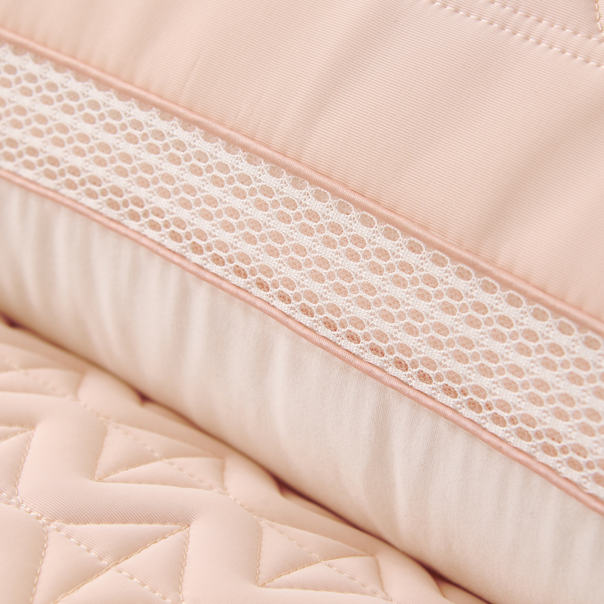 91家纺网 家纺一手货源 找家纺 卓昌枕芯 2025夏季新款冰丝凉感枕头枕芯 粉色 48*74cm900g中枕一对