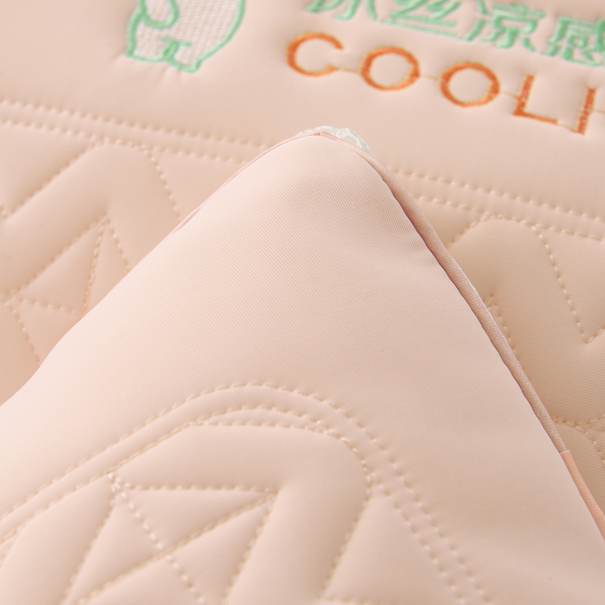 91家纺网 家纺一手货源 找家纺 卓昌枕芯 2025夏季新款冰丝凉感枕头枕芯 粉色 48*74cm1000g高枕一对