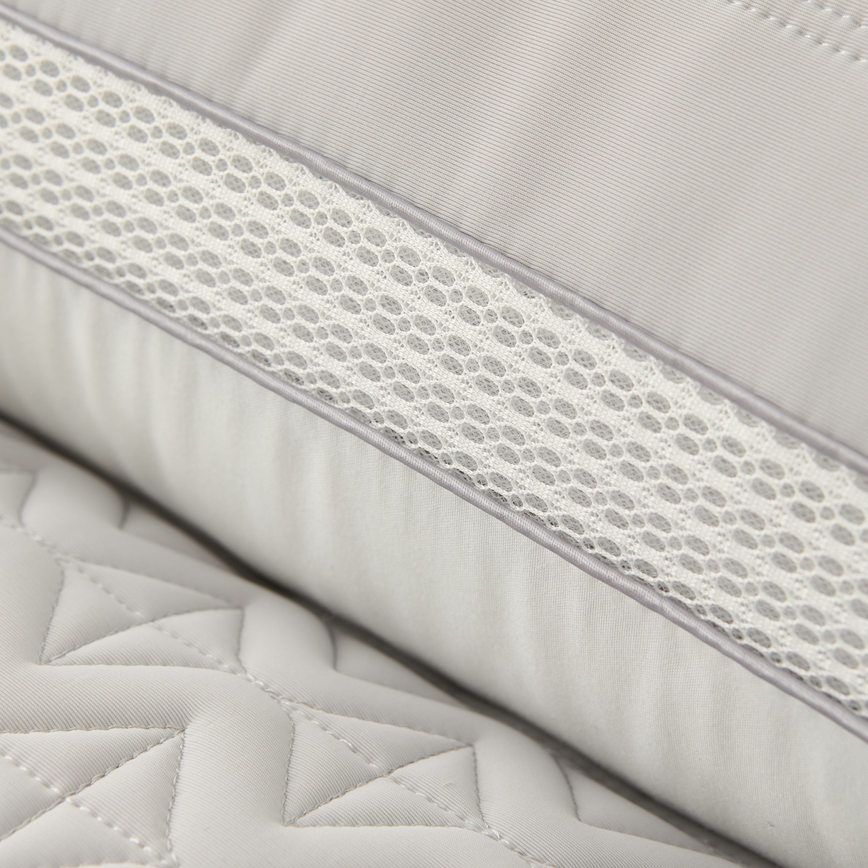 91家纺网 家纺一手货源 找家纺 卓昌枕芯 2025夏季新款冰丝凉感枕头枕芯 灰色 48*74cm1000g高枕一只