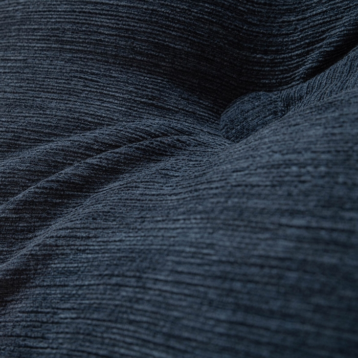 91家纺网 家纺一手货源 找家纺 美达人 2025新款雪尼尔组合靠背 云芙【墨蓝】亲肤雪尼尔