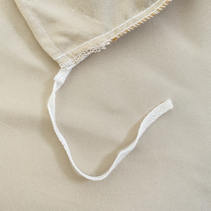 91家纺网 家纺一手货源 找家纺 雅阁尔家纺2025新款无印良品风棋盘格贴标四件套 棋盘格-棕