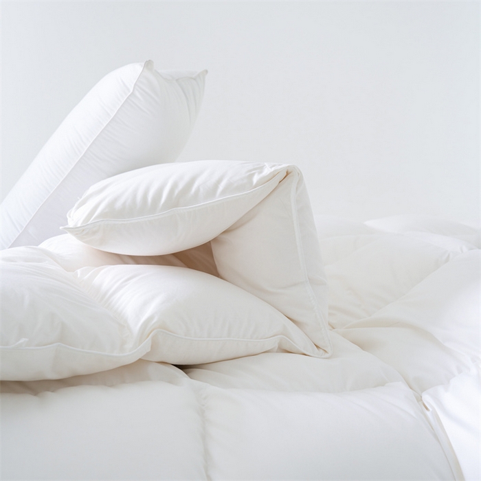 91家纺网 家纺一手货源 找家纺 （总）呆头鹅羽绒工厂店 2025新款100支柔赛丝单边羽绒被 白鹅绒鸭绒被子被芯羽绒工厂店