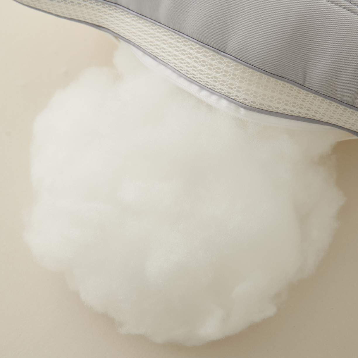 91家纺网 家纺一手货源 找家纺 卓昌枕芯 2025夏季新款冰丝凉感枕头枕芯 灰色 48*74cm900g中枕一对