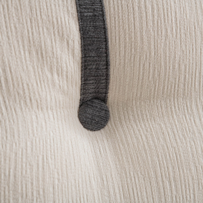 91家纺网 家纺一手货源 找家纺 美达人 2025新款雪尼尔组合靠背 云芙【炭黑】亲肤雪尼尔