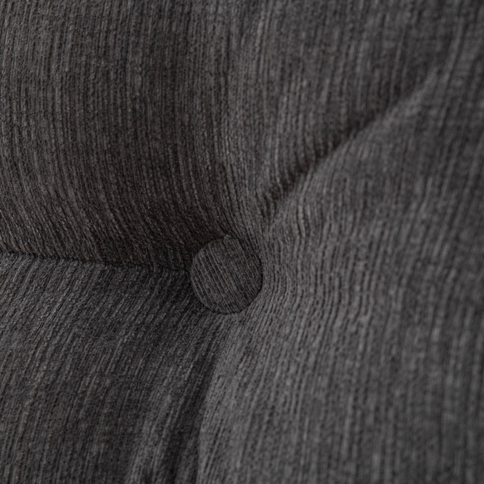 91家纺网 家纺一手货源 找家纺 美达人 2025新款雪尼尔三角靠背 法式-碳黑【雪尼尔】