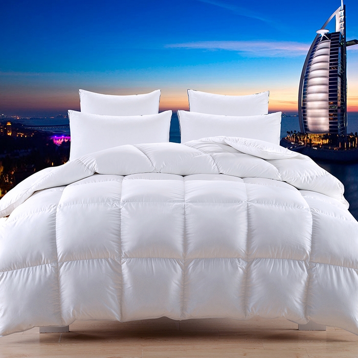 91家纺网 家纺一手货源 找家纺 （总）呆头鹅羽绒工厂店 2025新款全棉白鹅毛羽毛被 白鹅绒鸭绒被子被芯羽绒工厂店