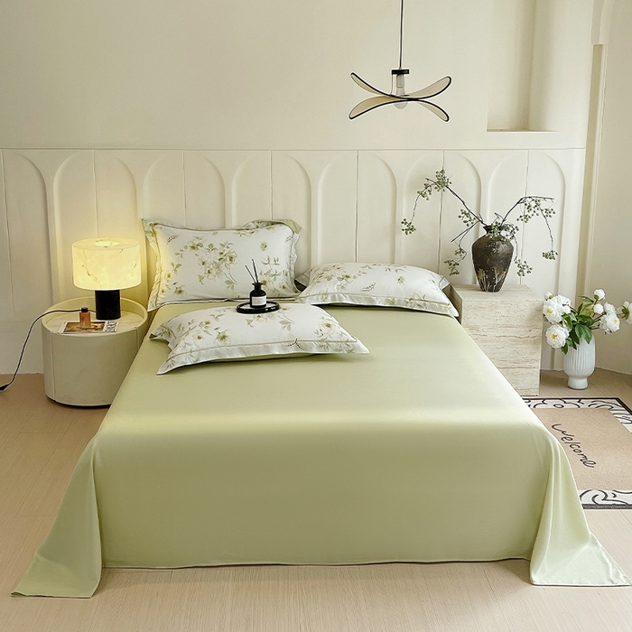 91家纺网 家纺一手货源 找家纺 （总）春皖家纺 2025春夏新款A类莱赛尔纤维印花B版单床单 床单单件-风格二