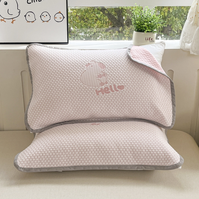 91家纺网 家纺一手货源 找家纺 （总）芙绣家纺 2025新款A类凉感豆豆枕巾