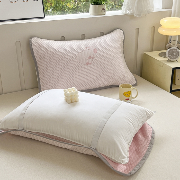 91家纺网 家纺一手货源 找家纺 （总）芙绣家纺 2025新款A类凉感豆豆枕巾