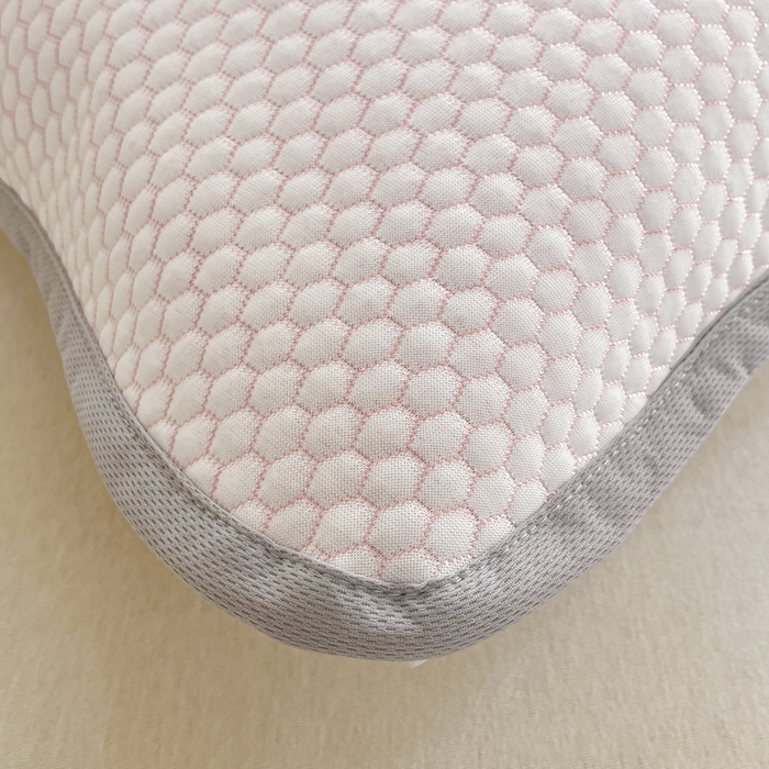 91家纺网 家纺一手货源 找家纺 芙绣家纺 2025新款A类凉感豆豆枕巾 卡皮巴拉-粉色 52*72cm/对