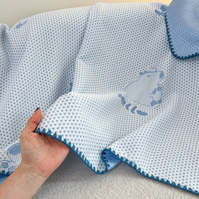 91家纺网 家纺一手货源 找家纺 （总）芙绣家纺 2025新款A类凉感冰豆豆多功能盖毯