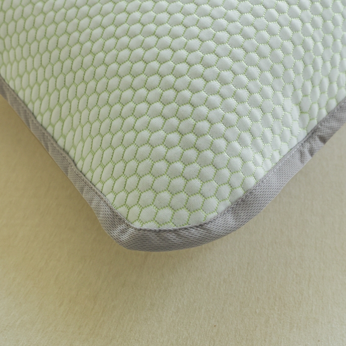 91家纺网 家纺一手货源 找家纺 芙绣家纺 2025新款A类凉感豆豆枕巾 卡皮巴拉-绿色 52*72cm/对