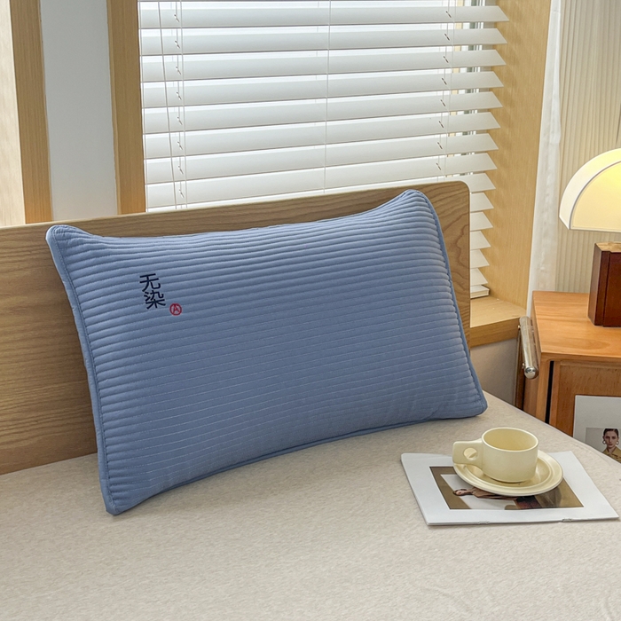 91家纺网 家纺一手货源 找家纺 （总）芙绣家纺 2025新款A类防水绣花夹棉枕套