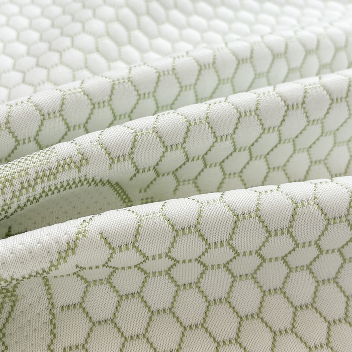 91家纺网 家纺一手货源 找家纺 芙绣家纺 2025新款A类凉感豆豆枕巾 小熊-绿色 52*72cm/对