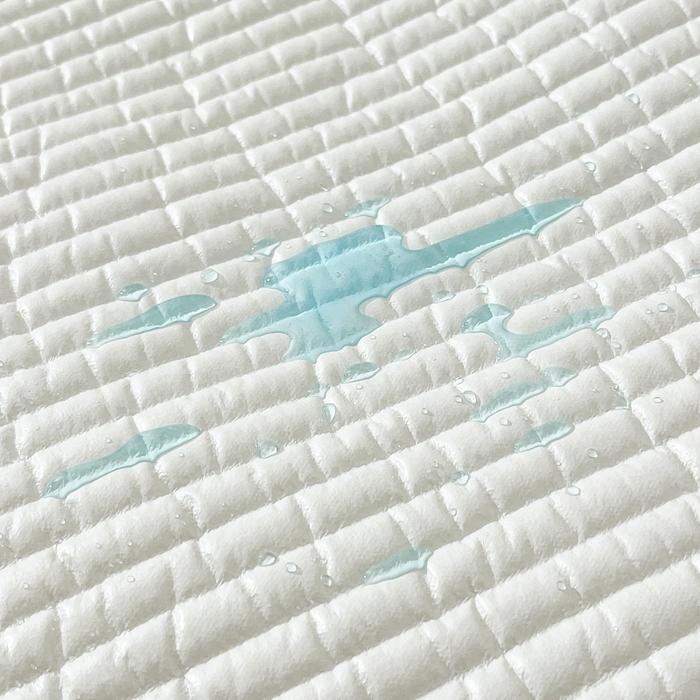 91家纺网 家纺一手货源 找家纺 芙绣家纺 2025新款A类防水绣花夹棉枕套 蓝色