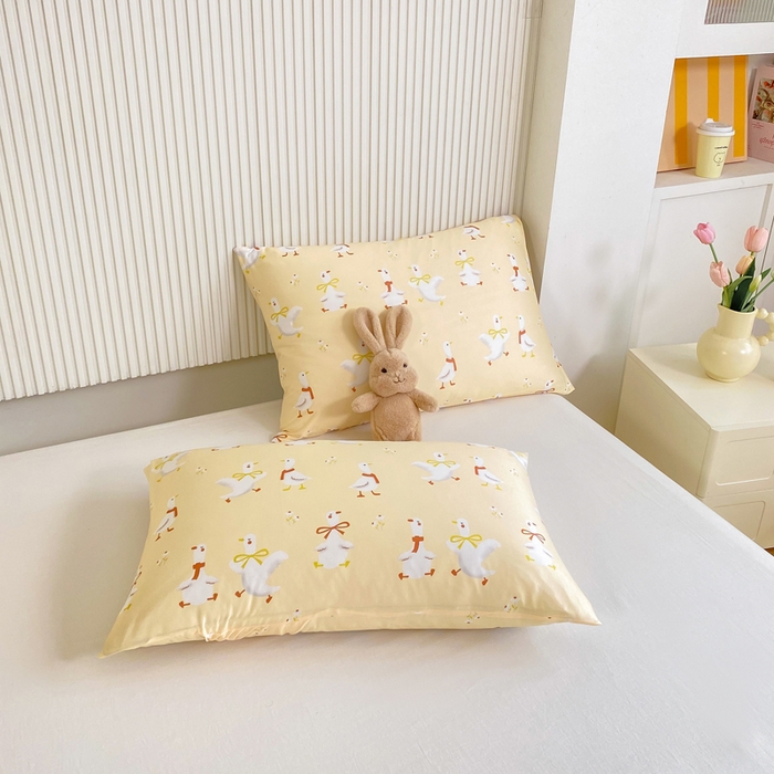 91家纺网 家纺一手货源 找家纺  （爆款花型 长期款 不断货）幼儿园宝宝婴儿被子儿童夏凉被牛奶针织棉夏凉被大豆被夏被空调被春秋被冬被 M系列--小鸭