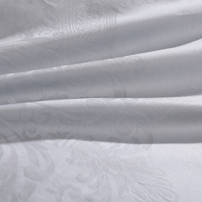 91家纺网 家纺一手货源 找家纺 呆头鹅羽绒工厂店2025新款150支全棉大提花羽绒被 白鹅绒鸭绒被子被芯羽绒工厂店 月光灰