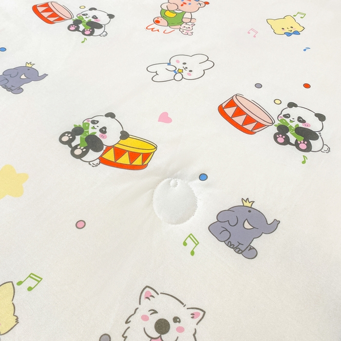 91家纺网 家纺一手货源 找家纺  （爆款花型 长期款 不断货）幼儿园宝宝婴儿被子儿童夏凉被牛奶针织棉夏凉被大豆被夏被空调被春秋被冬被 M系列--熊猫兔子