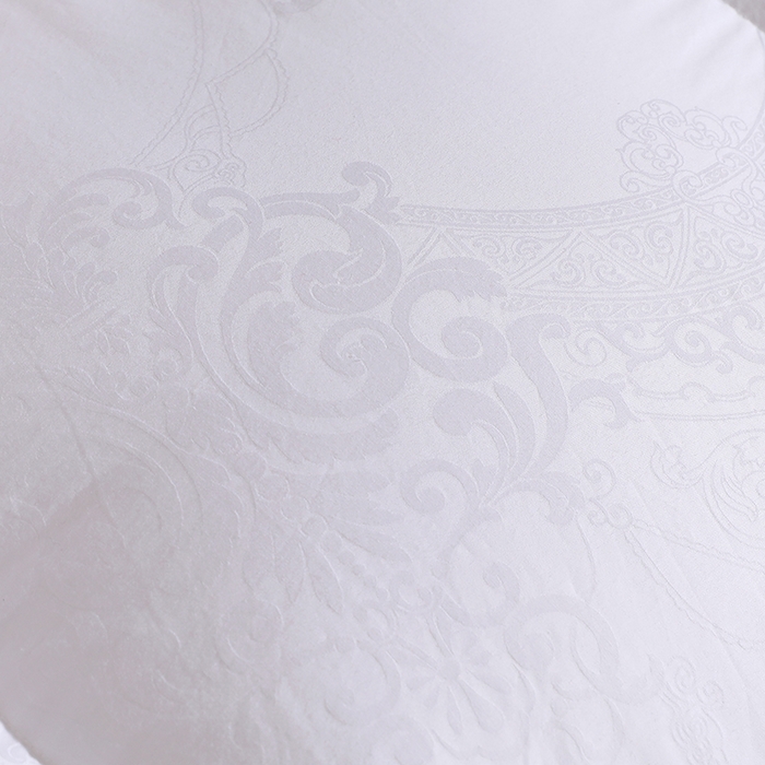 91家纺网 家纺一手货源 找家纺 呆头鹅羽绒工厂店2025新款150支全棉大提花羽绒被 白鹅绒鸭绒被子被芯羽绒工厂店 白色