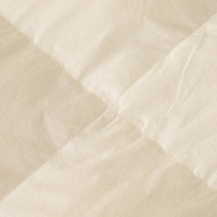 91家纺网 家纺一手货源 找家纺 呆头鹅羽绒工厂店 2025新款全棉防羽布羽绒被-标准款 白鹅绒鸭绒被子被芯羽绒工厂店 黄色