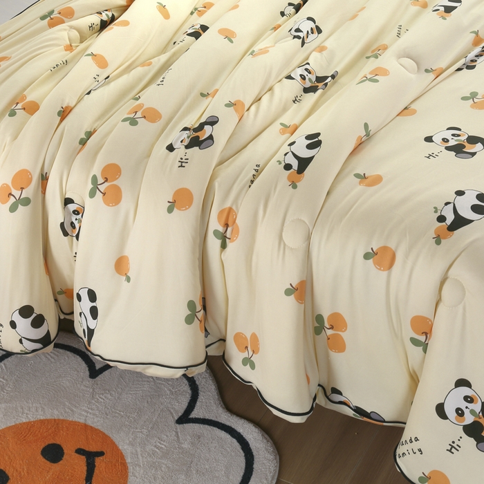 91家纺网 家纺一手货源 找家纺  （爆款花型 长期款 不断货）幼儿园宝宝婴儿被子儿童夏凉被牛奶针织棉夏凉被大豆被夏被空调被春秋被冬被 M系列--熊宝宝