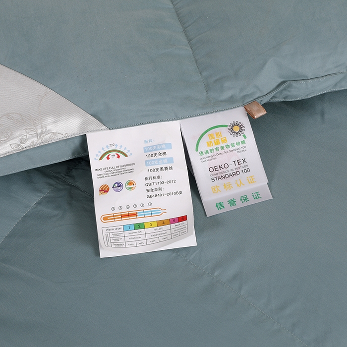 91家纺网 家纺一手货源 找家纺 （总）呆头鹅羽绒工厂店 2025新款100支全棉磨毛刺绣款羽绒被 白鹅绒鸭绒被子被芯羽绒工厂店