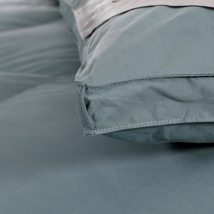 91家纺网 家纺一手货源 找家纺 （总）呆头鹅羽绒工厂店 2025新款100支全棉磨毛刺绣款羽绒被 白鹅绒鸭绒被子被芯羽绒工厂店