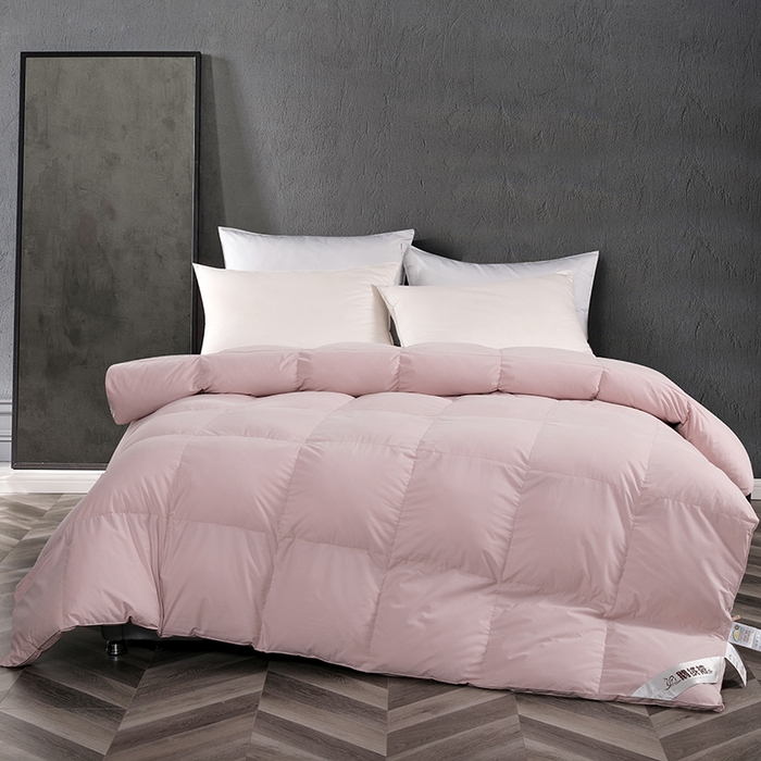 91家纺网 家纺一手货源 找家纺 （总）呆头鹅羽绒工厂店 2025新款100支全棉磨毛刺绣款羽绒被 白鹅绒鸭绒被子被芯羽绒工厂店