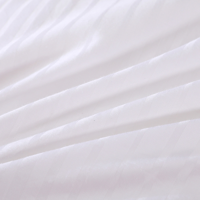 91家纺网 家纺一手货源 找家纺 呆头鹅羽绒工厂店 2025新款100支全棉缎纹羽绒被 白鹅绒鸭绒被子被芯羽绒工厂店 白色缎纹