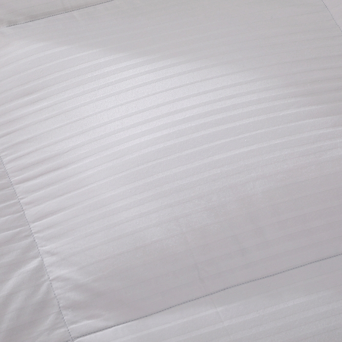 91家纺网 家纺一手货源 找家纺 呆头鹅羽绒工厂店 2025新款100支全棉缎纹羽绒被 白鹅绒鸭绒被子被芯羽绒工厂店 灰色缎纹