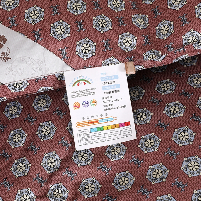 91家纺网 家纺一手货源 找家纺 呆头鹅羽绒工厂店 2025新款100支全棉印花羽绒被 白鹅绒鸭绒被子被芯羽绒工厂店 尼克西红