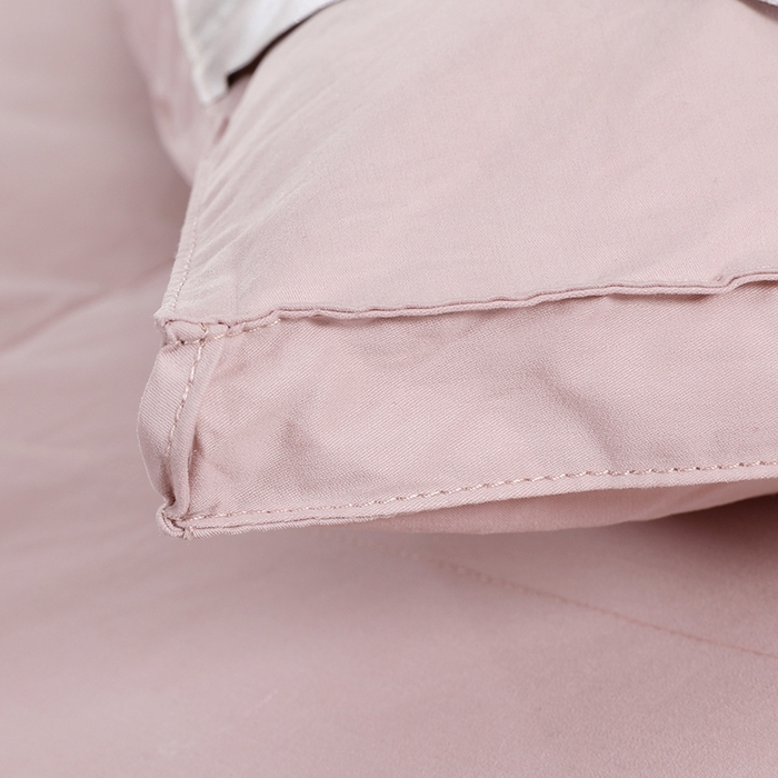 91家纺网 家纺一手货源 找家纺 呆头鹅羽绒工厂店 2025新款100支全棉磨毛刺绣款羽绒被 白鹅绒鸭绒被子被芯羽绒工厂店 豆沙