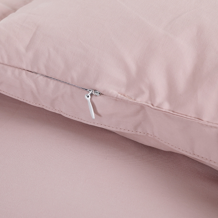 91家纺网 家纺一手货源 找家纺 呆头鹅羽绒工厂店 2025新款100支全棉磨毛刺绣款羽绒被 白鹅绒鸭绒被子被芯羽绒工厂店 豆沙