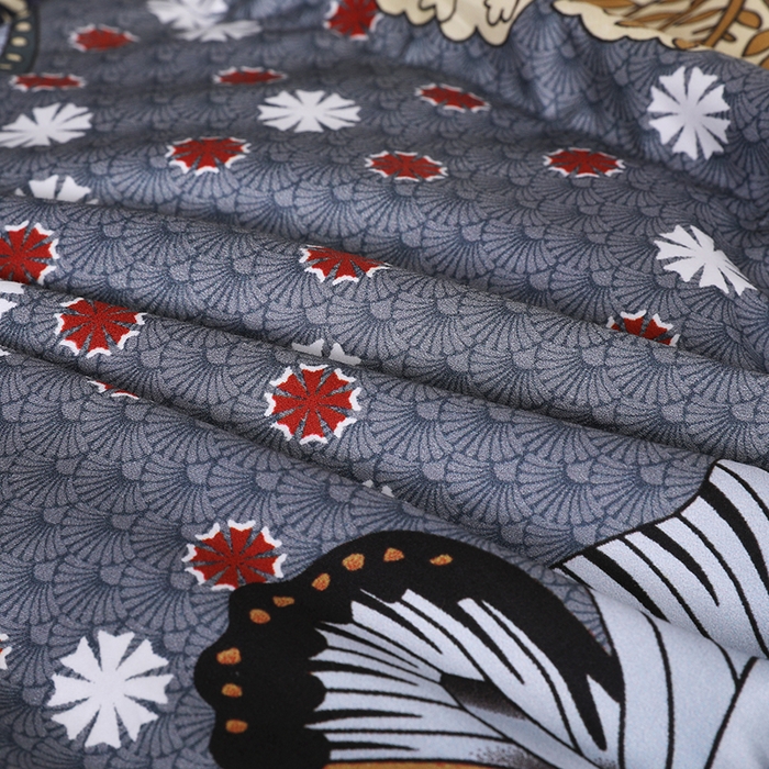 91家纺网 家纺一手货源 找家纺 呆头鹅羽绒工厂店 2025新款100支全棉印花羽绒被 白鹅绒鸭绒被子被芯羽绒工厂店 梦蝶