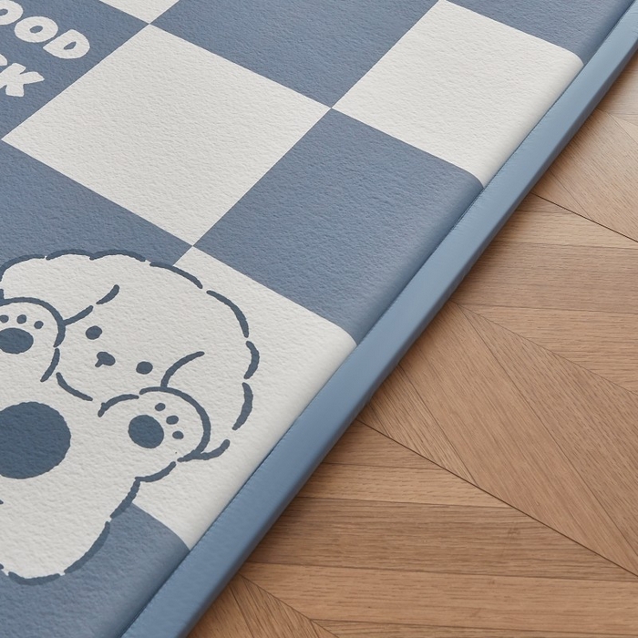 91家纺网 家纺一手货源 找家纺 （总）薇梦蚊帐 2025新款凉感丝印花地垫爬爬垫儿童垫学生垫