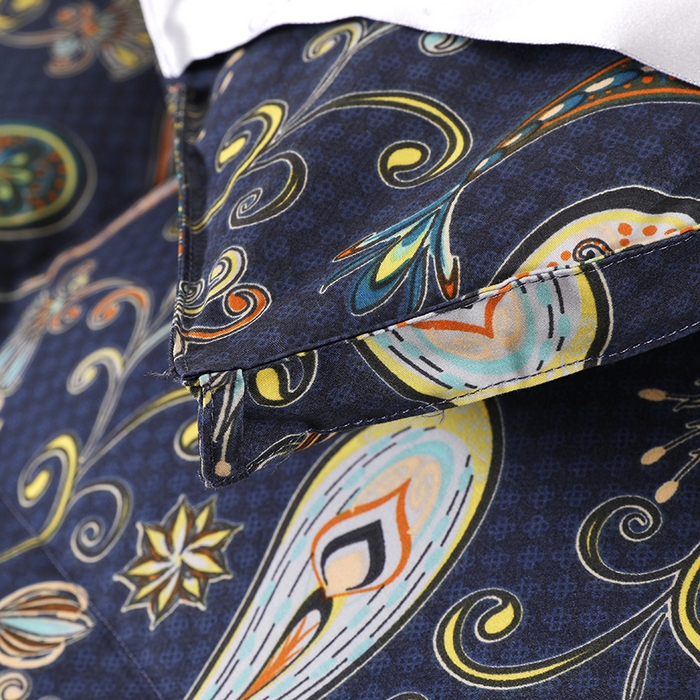 91家纺网 家纺一手货源 找家纺 呆头鹅羽绒工厂店 2025新款100支全棉印花羽绒被 白鹅绒鸭绒被子被芯羽绒工厂店 小轻奢宝石蓝